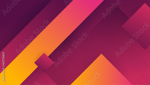 Abstract circle colorful banner background. Color gradient abstract background with dynamic wave line effect. Vector abstract graphic design banner pattern background web template.