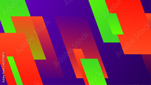 vector background with colorful different shapes