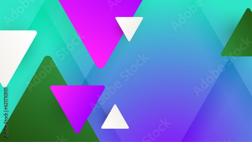 Abstract circle colorful banner background. Color gradient abstract background with dynamic wave line effect. Vector abstract graphic design banner pattern background web template.
