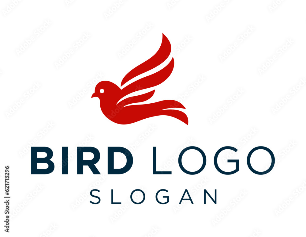 Logo design about Bird on a white background. created using the CorelDraw application. Logo design about Bird on a white background. created using the CorelDraw application.