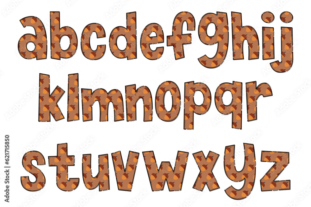 Adorable Handcrafted Hello Fall Font Set