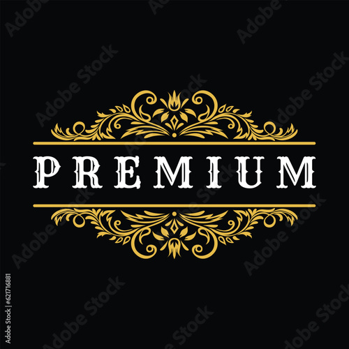 Creative design premium vector lettering