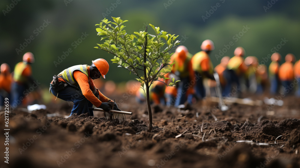 Roots of Resilience: Miniature Figures Engage in Sustainable Tree-Planting in Hyper-Realistic Forest Setting Roots of Resilience: Miniature Figures Engage in Sustainable Tree-Planting in Hyper-Realistic Forest Setting