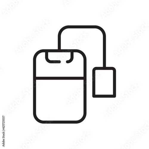 teabag icon design vector template