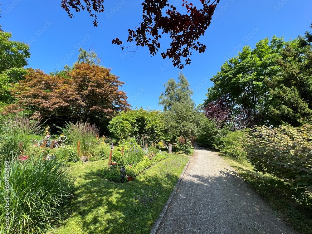 Nordheim cemetery or cemetery of Nordheim oder Friedhof Nordheim - Zürich (Zurich or Zuerich), Switzerland (Schweiz)