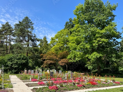 Nordheim cemetery or cemetery of Nordheim oder Friedhof Nordheim - Zürich (Zurich or Zuerich), Switzerland (Schweiz)