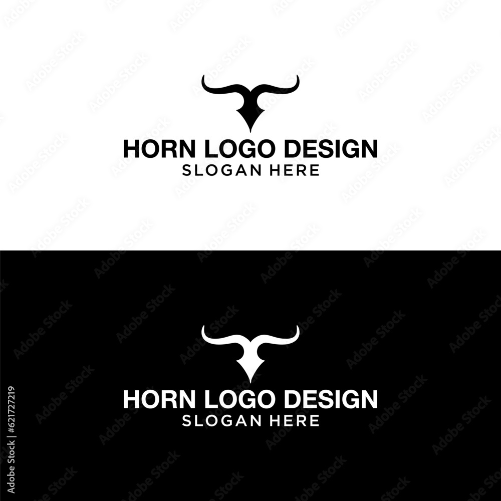 horn logo design