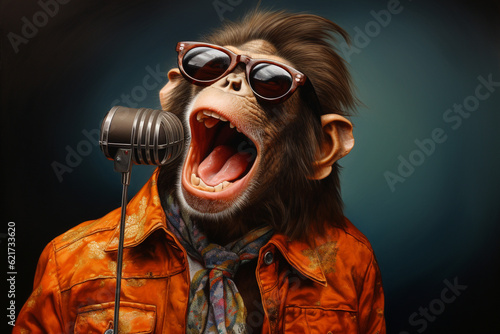 Monkeys are singing at a concert © IOLA