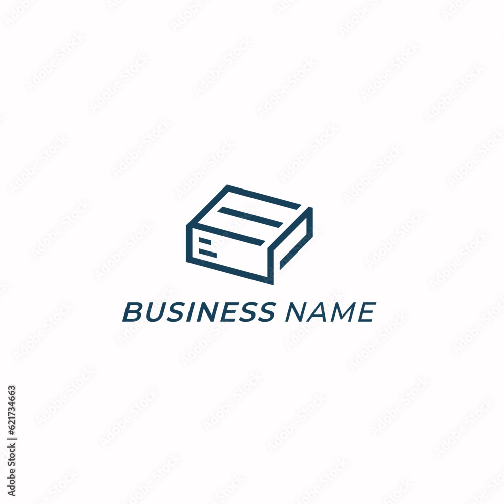 logo design combine letter E and packaging logo design combine letter E and packaging