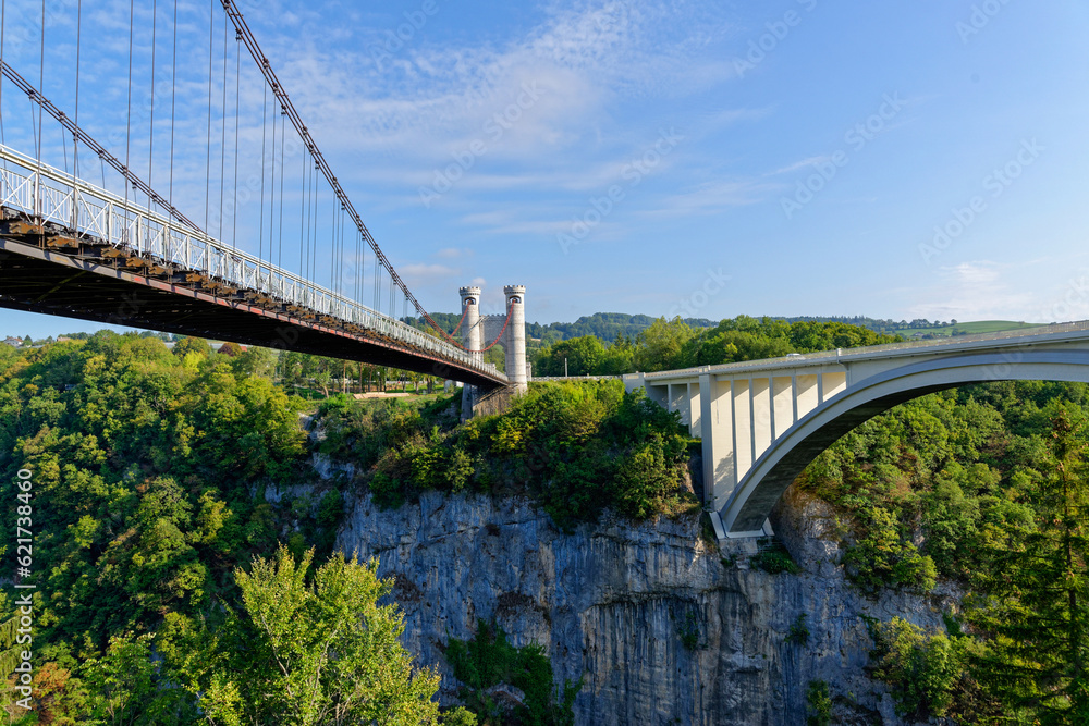 Fototapeta premium Ponts en Haute-Savoie