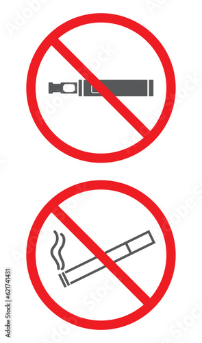 No vape cigarette smoking