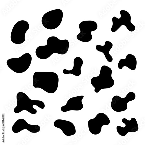 fluid pattern design. vector illustration . eps 10