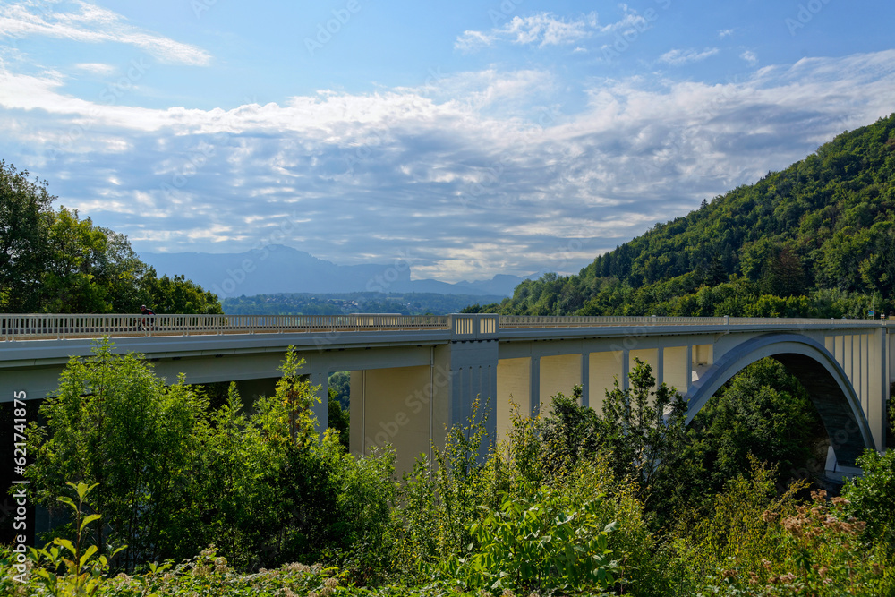 Obraz premium Pont en Haute-Savoie