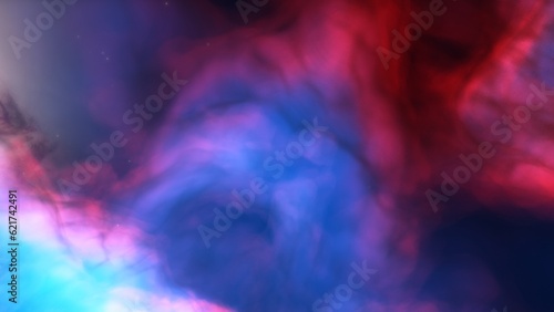 Space nebula, for use with projects on science, research, and education. Illustration 