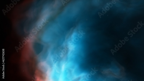 Space nebula, for use with projects on science, research, and education. Illustration 