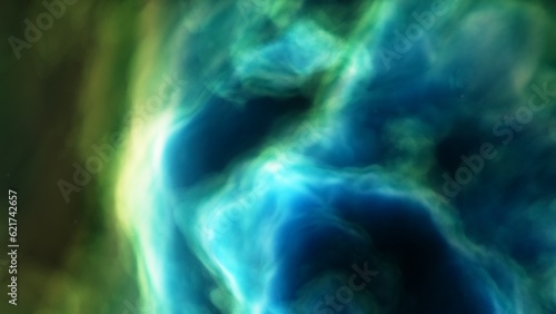 Space nebula, for use with projects on science, research, and education. Illustration 