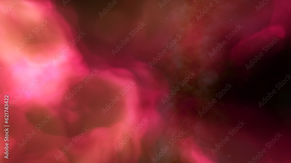 Cosmic background with a blue purple nebula and stars Cosmic background with a blue purple nebula and stars