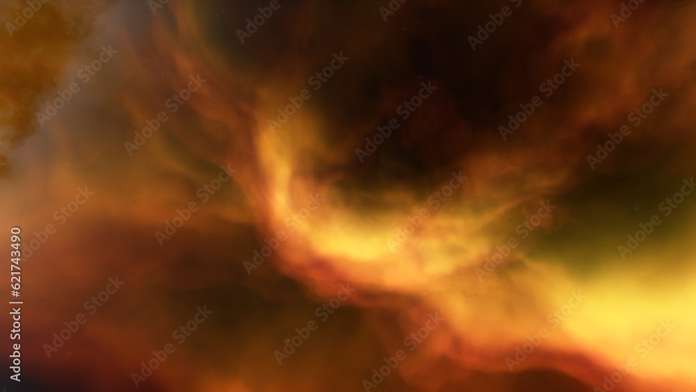 Cosmic background with a blue purple nebula and stars Cosmic background with a blue purple nebula and stars