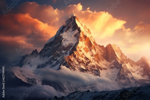 Majestic Mountains, Generative AI © ManusiaIkan