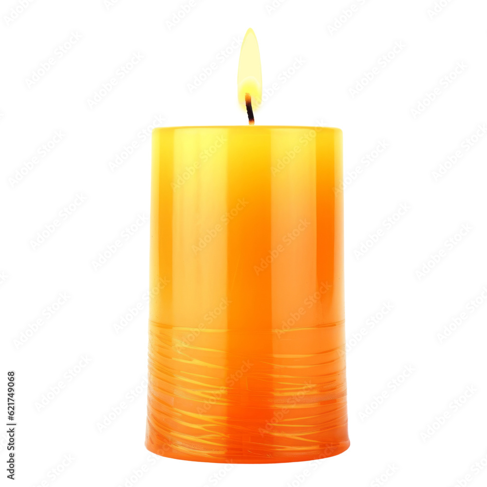 candle isolated on transparent background cutout candle isolated on transparent background cutout