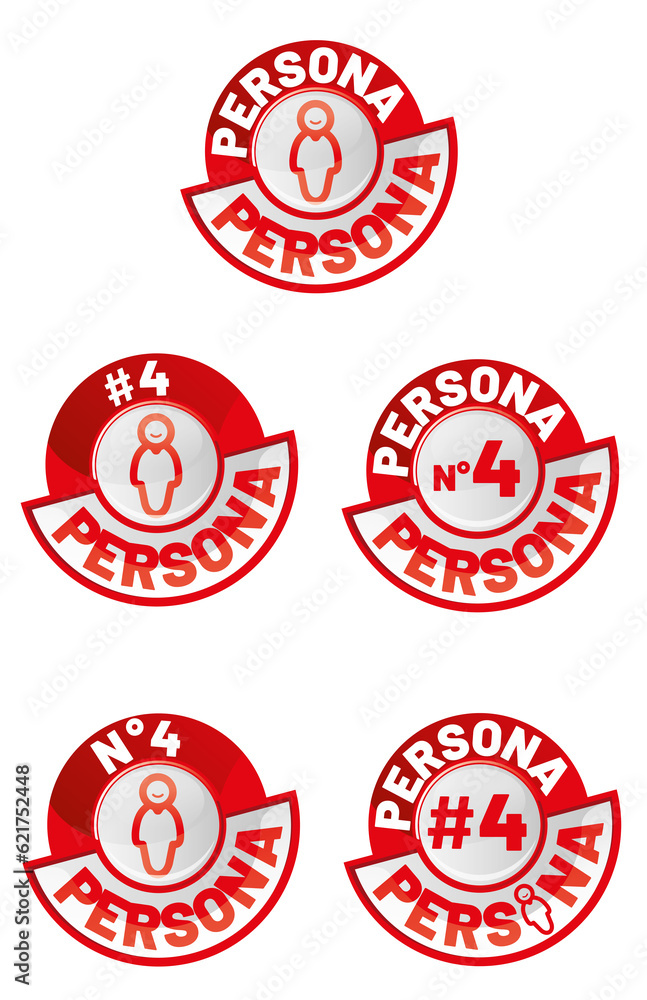 Obraz premium icones persona ou avatar