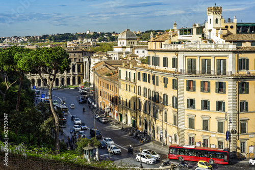 Immeubles dans le centre de Rome
