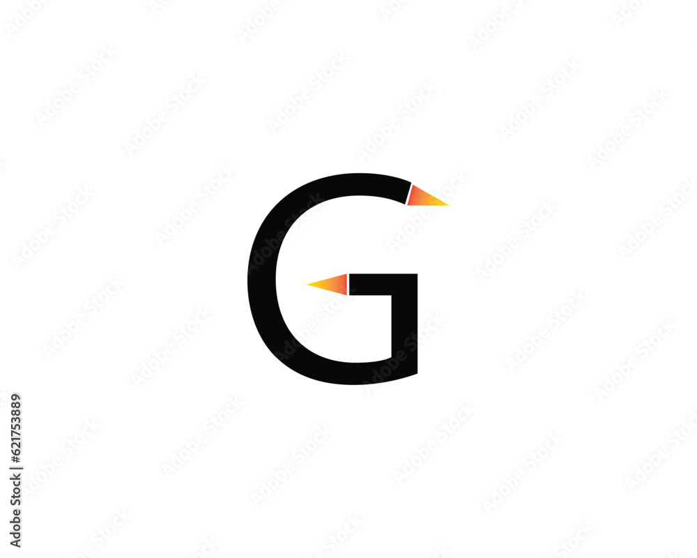 G creative logo design element