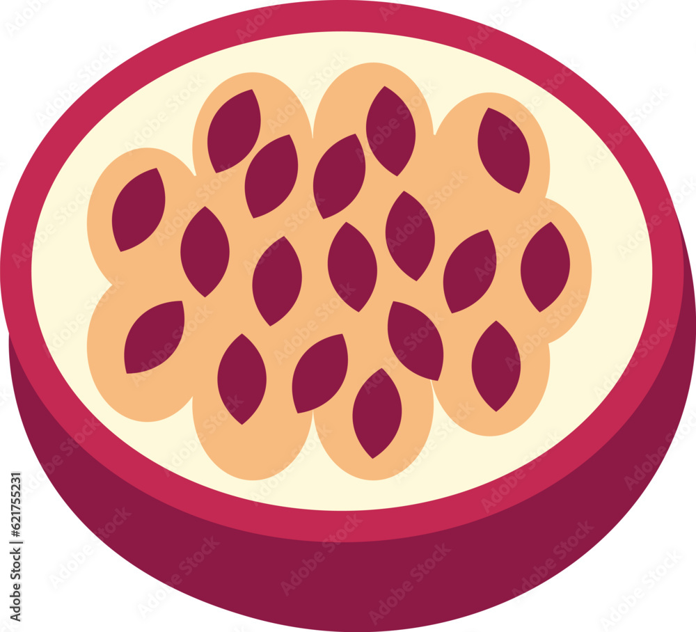 Obraz premium passion fruit, fruit, tropical fruit, summer icon