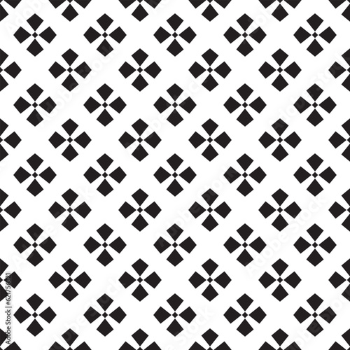 Seamless pattern with regularly repeating rhombuses of different size. Abstract seamless geometric pattern. Modern stylish texture. Vector simple background.