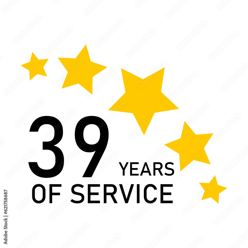 Five Star 39 Years of Service Five Star 39 Years of Service