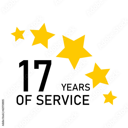 Five Star 17 Years of Service