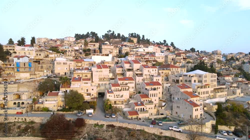 The old city of Safed, Aerial view, Drone footage of the old city of Zefat.
An ancient city from the 16th century in the Galilee, northern Israel.
Dolly out shot. The old city of Safed, Aerial view, Drone footage of the old city of Zefat.
An ancient city from the 16th century in the Galilee, northern Israel.
Dolly out shot.