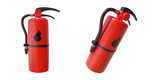 extinguisher 3d render element 