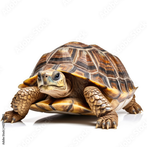 A majestic Tortoise (Testudinidae) in a serene pose.