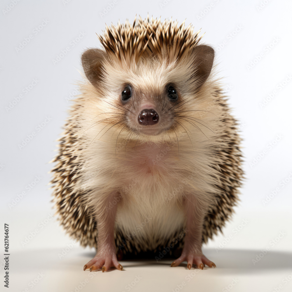 A cute Hedgehog (Erinaceus europaeus) curiously exploring. A cute Hedgehog (Erinaceus europaeus) curiously exploring.