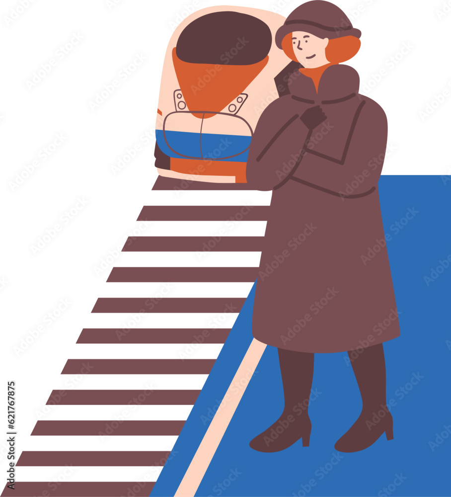 Vector illustration of a girl and a guy standing on the stairs. Vector illustration of a girl and a guy standing on the stairs.