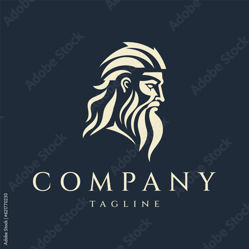 Zeus logo design vector illustration