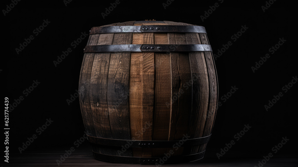 Darkened Reverie: The Enthralling Barrel on a Black Stage Darkened Reverie: The Enthralling Barrel on a Black Stage