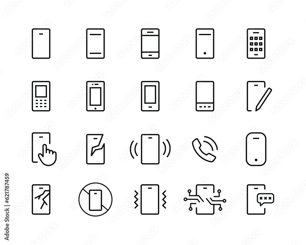 Smartphone services line icon set. Mobile phone linear icons. Mobile technology outline vector sign collection. repair protection problemseditable stroke isolated on white, Component, apps Smartphone services line icon set. Mobile phone linear icons. Mobile technology outline vector sign collection. repair protection problemseditable stroke isolated on white, Component, apps