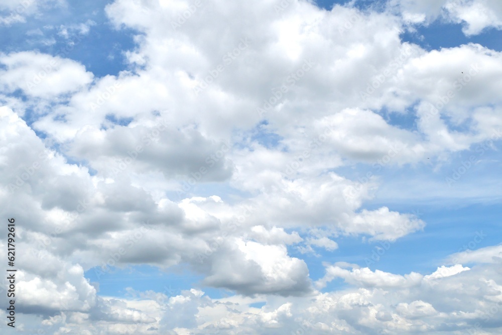 blue sky with white clouds blue sky with white clouds