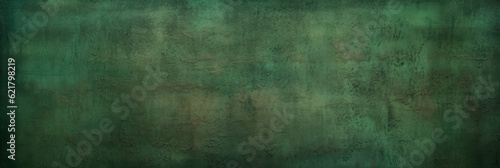 A vintage grungy green background texture - Generative AI