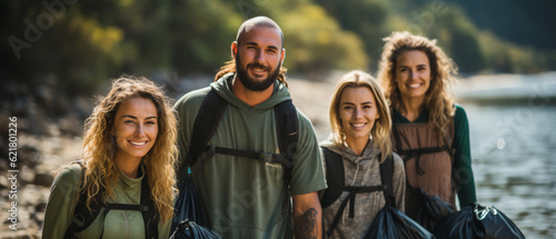 Priorität Umweltschutz: Teamarbeit für eine nachhaltige Zukunft photo