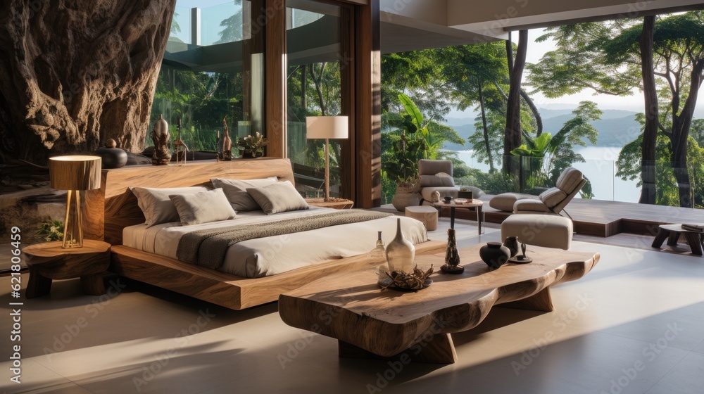 luxury hotel room. modern living room. Villa in Bali, Villa in Hawaii ...