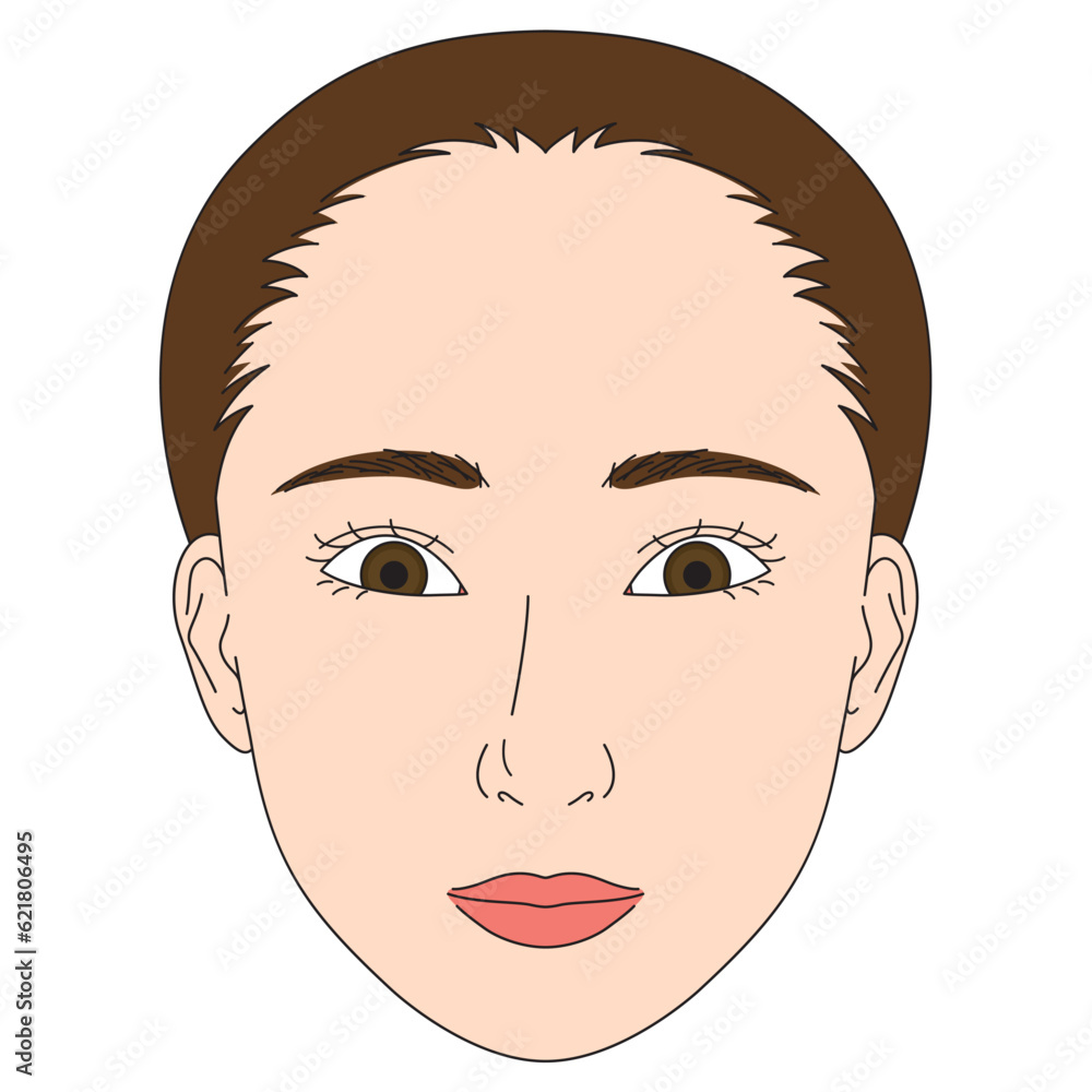 顔 上三白眼
顔 上三白眼