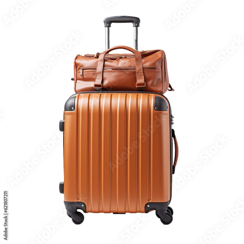 traveling bag with suitcase