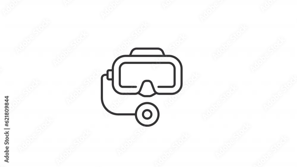 Black icon animation of diver underwater, HD video with transparent background, seamless loop 4K video, marine industry. Black icon animation of diver underwater, HD video with transparent background, seamless loop 4K video, marine industry.