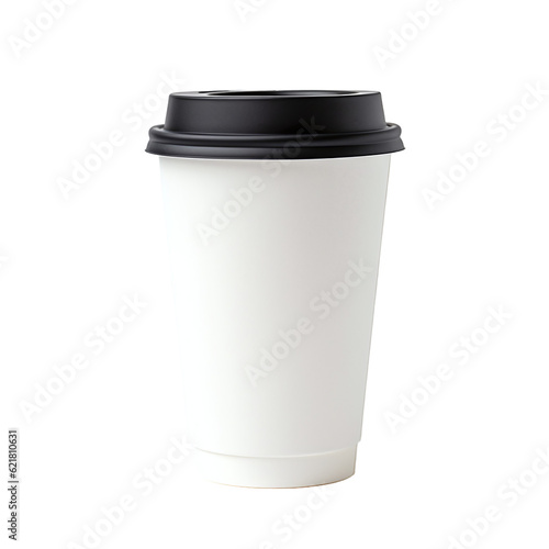 reusable coffee cup isolated