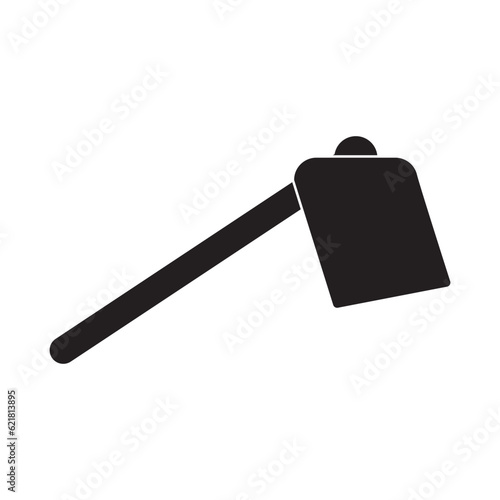 hoe icon vector