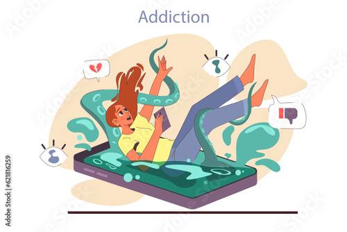 Negative aspect and bad impact of social media. Psychological effect