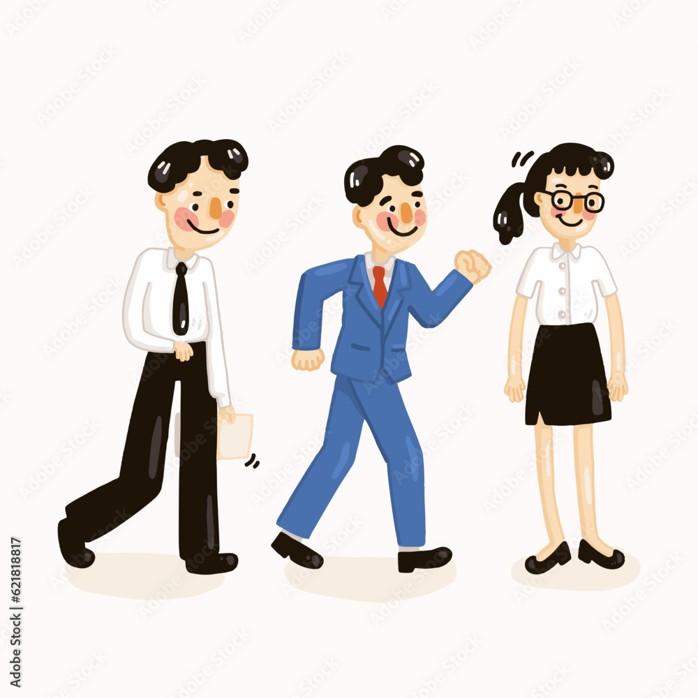 business man and woman business man and woman